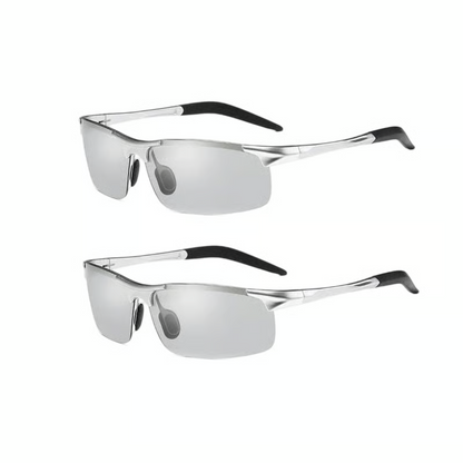 🕶Photochromic Sunglasses with Anti-glare Polarized Lens