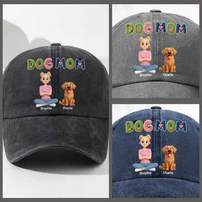 Sun On Our Heads - Personalized Custom 3D Effect Vintage Washed Denim Cap