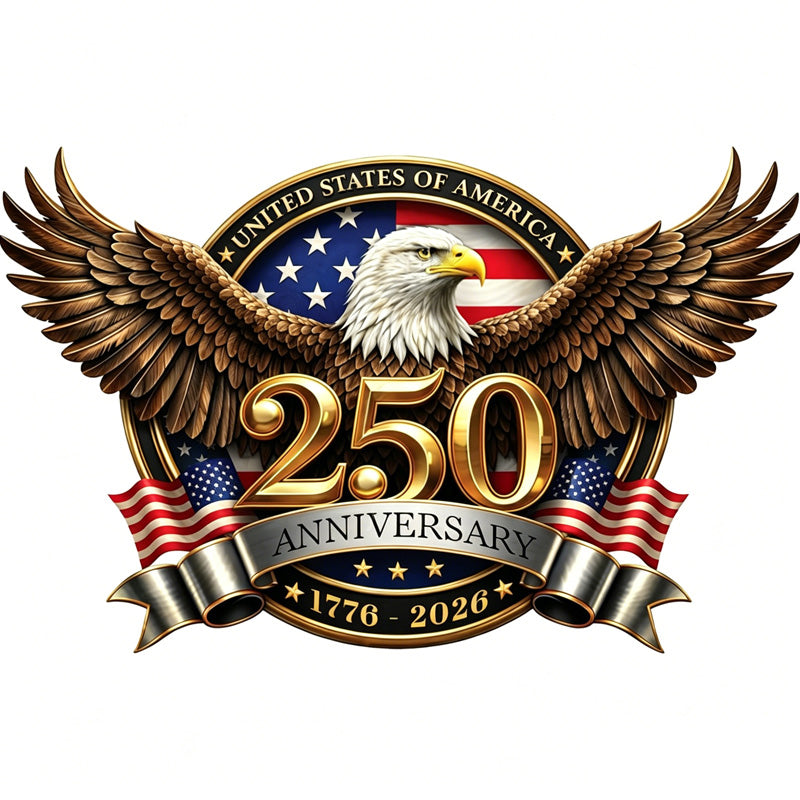 🦅🇺🇸 1776–2026. Honor 250 years of freedom. USA Car Decal. Limited time discount.