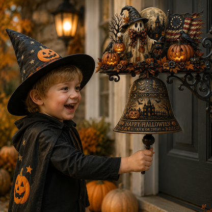 250th Anniversary Halloween Metal Wall Doorbell