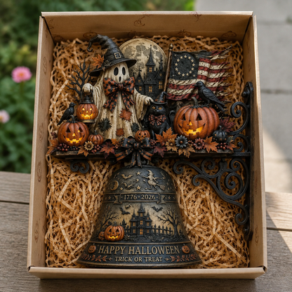 250th Anniversary Halloween Metal Wall Doorbell