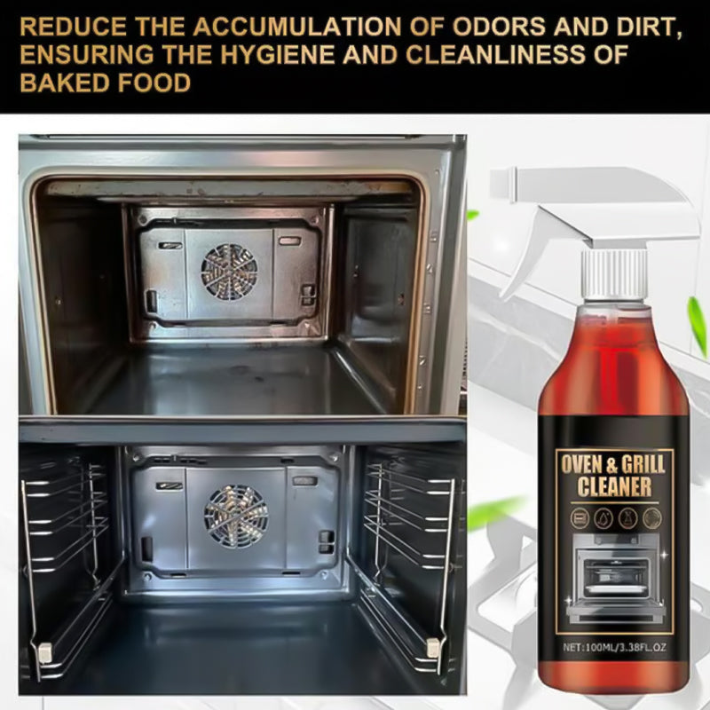 🧼 BUY 2 GET 1 FREE! ✨ Oven and grill cleaning spray – dissolves grease in 5 minutes, no scrubbing and removes odors 🔥