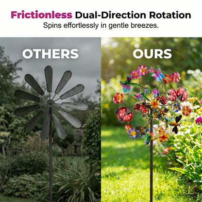 🌸FREE SHIPPING🌬️🎡 Solar-Powered Wind Spinner for Garden
