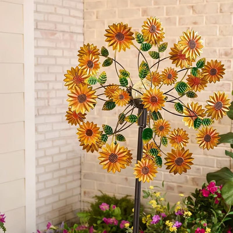 🌸FREE SHIPPING🌬️🎡 Solar-Powered Wind Spinner for Garden