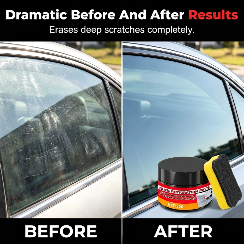 🚗 Car Scratch Removal Paste — Erase scratches. Restore shine. Sponge included.