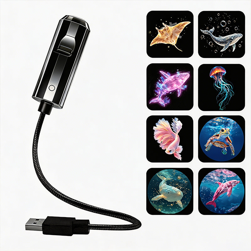 🥳🥳USB Galaxy & Moon Projector Night Light