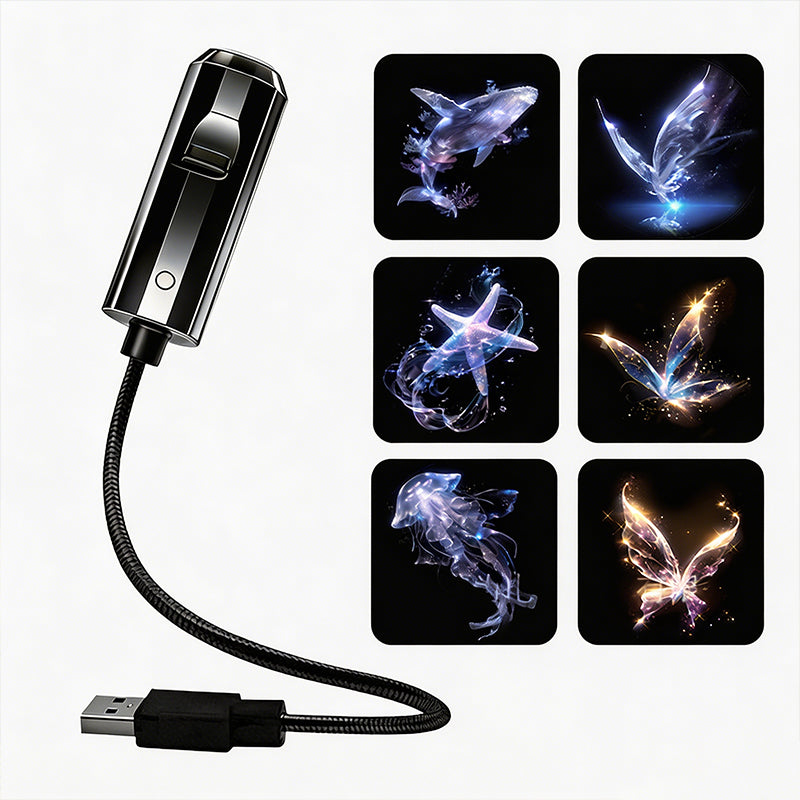 🥳🥳USB Galaxy & Moon Projector Night Light