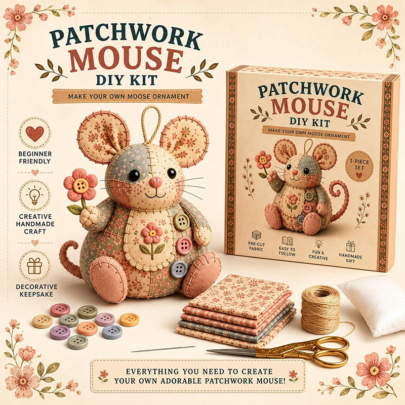 🎁NEW ARRIVAL 2026 | 50% OFF💥Handmade Vintage Mouse Sewing DIY Kit