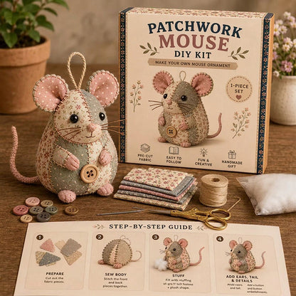 🎁NEW ARRIVAL 2026 | 50% OFF💥Handmade Vintage Mouse Sewing DIY Kit
