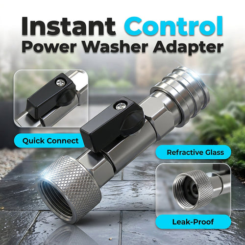 Laozik™ 3/4" GHT to 1/4" Quick Connect Adapter