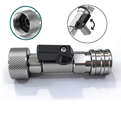 Laozik™ 3/4" GHT to 1/4" Quick Connect Adapter