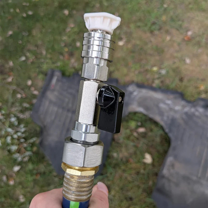 Laozik™ 3/4" GHT to 1/4" Quick Connect Adapter