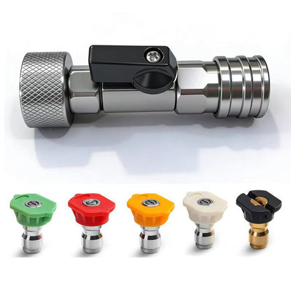 Laozik™ 3/4" GHT to 1/4" Quick Connect Adapter