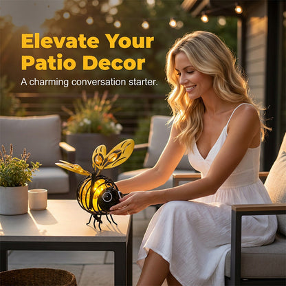 ⌛LIMITED-TIME 60% OFF!🐝💡Hanging Solar Bee Light – Warm Amber Glow, Flicker-Free, Perfect for Garden Parties, Camping, or Kids’ Rooms – Spread Joy Day and Night 🌞🌜