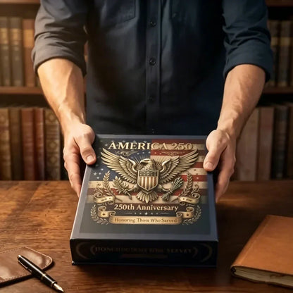🔥LAST DAY 55% OFF✨9PCS USA 250th Anniversary Commemorative Coin Gift Set