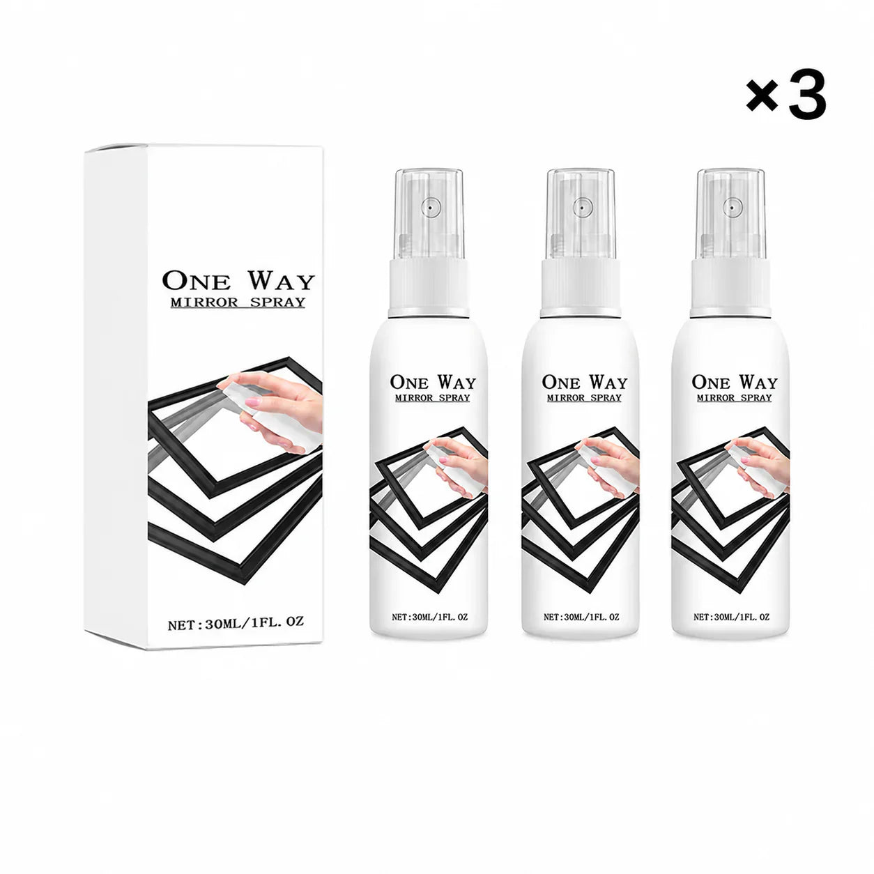 🏆LAST DAY SALE 49% OFF🔥Reflective Window Spray for Home & Car
